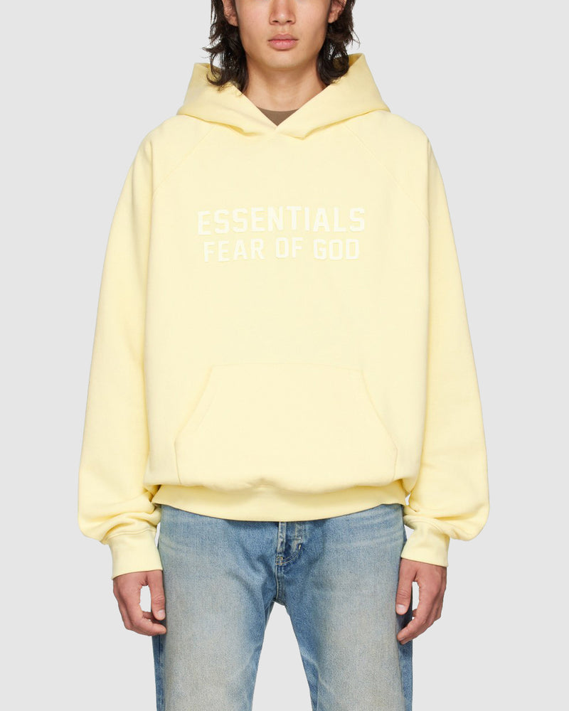 Essentials Hoodie - Canary FW22 (New) , The Real Deal , newtown, sydney, australia, thrift store, opshop, preloved, secondhand, sustainable, retro, antique, 70s, 80s, 90s, 2000s, 00s, fashion, clothing, streetwear, trendy, garment, style, boutique, store, shop, archive, sale, cheap, best, top