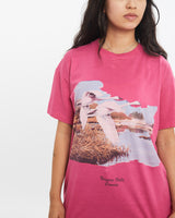 Vintage 80s Niagara Falls Canada Wildlife Tee <br>XS