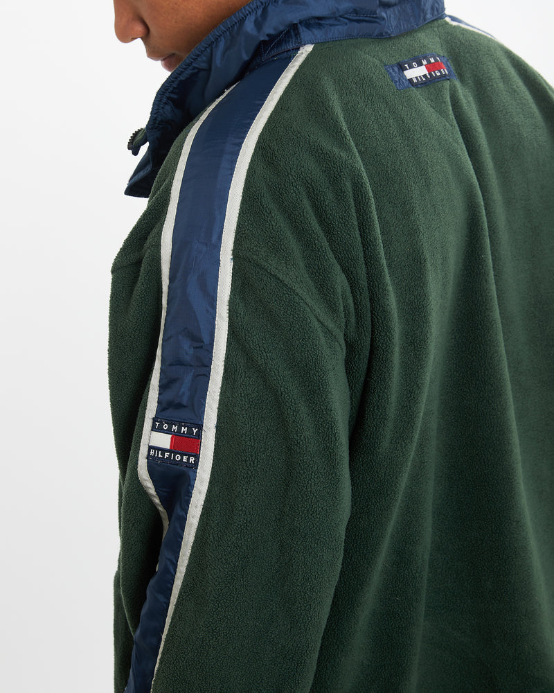 Vintage 90s Tommy Hilfiger Fleece Jacket <br>XL