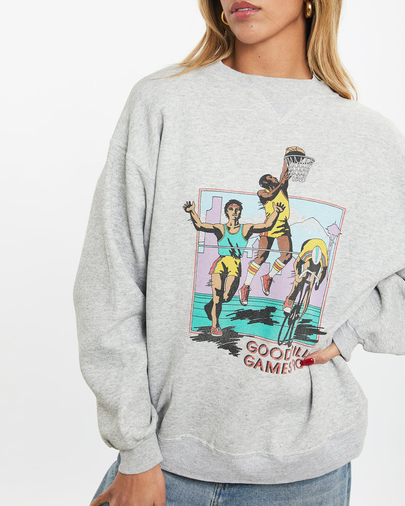 Vintage 1990 Goodwill Games Sweatshirt <br>XS