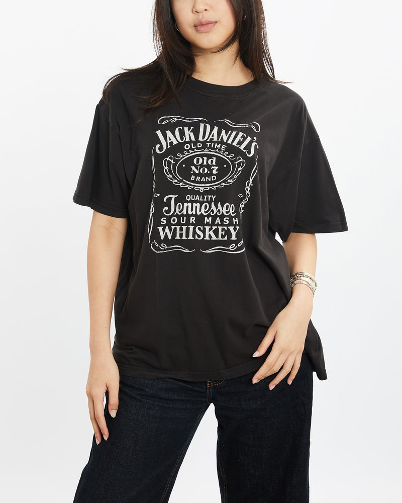 Vintage 90s Jack Daniels Alcohol Tee <br>S , The Real Deal , newtown, sydney, australia, thrift store, opshop, preloved, secondhand, sustainable, retro, antique, 70s, 80s, 90s, 2000s, 00s, fashion, clothing, streetwear, trendy, garment, style, boutique, store, shop, archive, sale, cheap, best, top