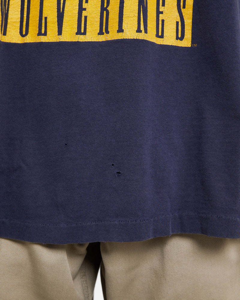 Vintage 90s Nike NCAA University of Michigan Wolverines Tee <br>M