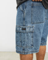 Vintage Wrangler Denim Cargo Jorts <br>36"