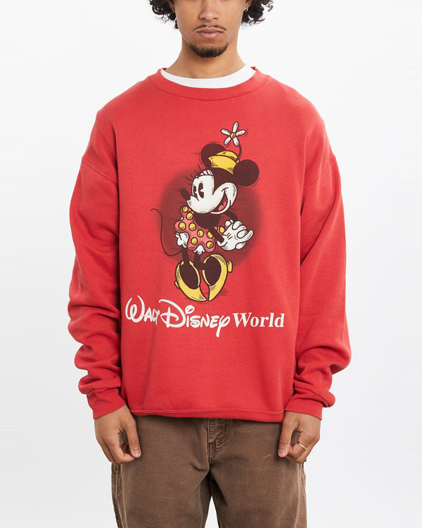 Vintage 90s Disney Minnie Mouse Sweatshirt <br>M