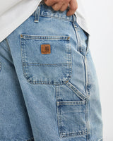 Vintage Carhartt Denim Carpenter Shorts <br>36"