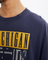 Vintage 90s Nike NCAA University of Michigan Wolverines Tee <br>M