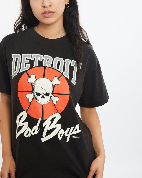 Vintage 1988 NBA Detroit Pistons 'Bad Boys' Tee <br>XS