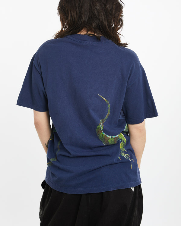 Vintage 90s Iguana Wildlife Tee <br>M