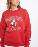 Vintage Illinois State Redbirds Soccer Sweatshirt <br>M , The Real Deal , newtown, sydney, australia, thrift store, opshop, preloved, secondhand, sustainable, retro, antique, 70s, 80s, 90s, 2000s, 00s, fashion, clothing, streetwear, trendy, garment, style, boutique, store, shop, archive, sale, cheap, best, top