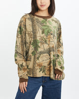 Vintage 90s Realtree Camo Long Sleeve Tee <br>S