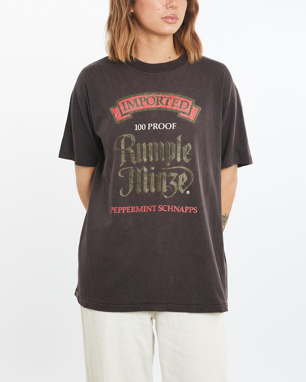 Vintage Rumple Minze Alcohol Tee <br>M , The Real Deal , newtown, sydney, australia, thrift store, opshop, preloved, secondhand, sustainable, retro, antique, 70s, 80s, 90s, 2000s, 00s, fashion, clothing, streetwear, trendy, garment, style, boutique, store, shop, archive, sale, cheap, best, top