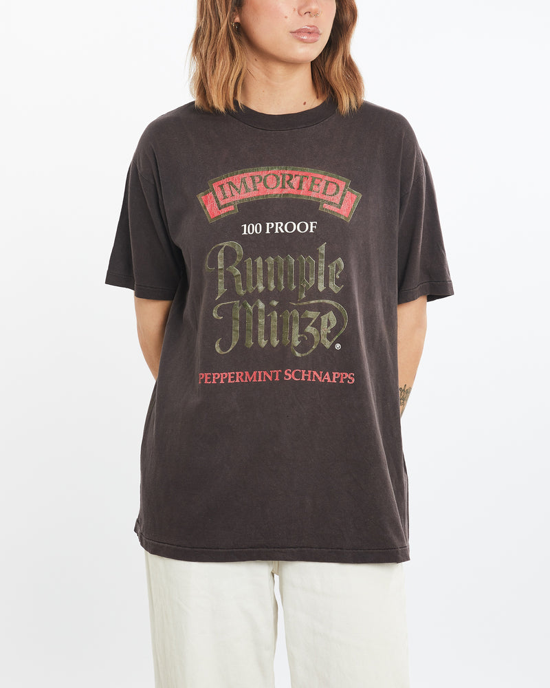 Vintage Rumple Minze Alcohol Tee <br>M , The Real Deal , newtown, sydney, australia, thrift store, opshop, preloved, secondhand, sustainable, retro, antique, 70s, 80s, 90s, 2000s, 00s, fashion, clothing, streetwear, trendy, garment, style, boutique, store, shop, archive, sale, cheap, best, top