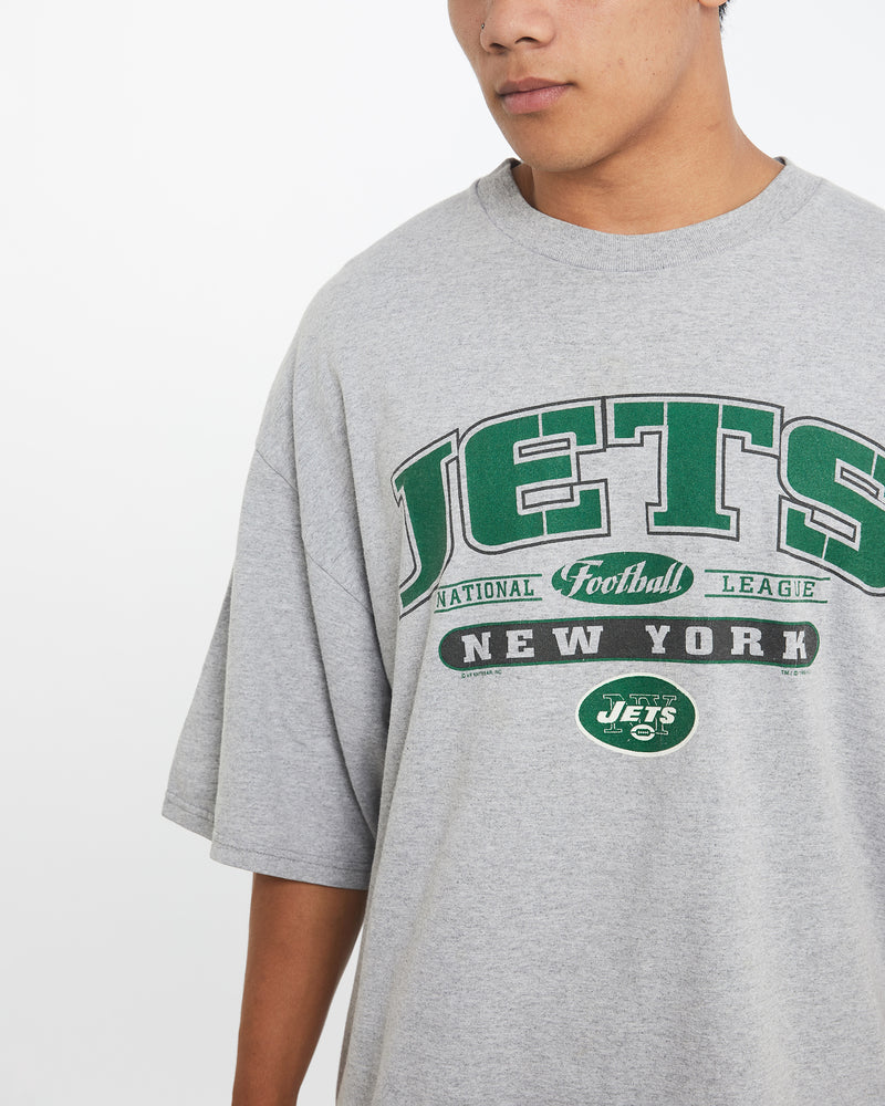 Vintage 1999 NFL New York Jets Tee <br>XL , The Real Deal , newtown, sydney, australia, thrift store, opshop, preloved, secondhand, sustainable, retro, antique, 70s, 80s, 90s, 2000s, 00s, fashion, clothing, streetwear, trendy, garment, style, boutique, store, shop, archive, sale, cheap, best, top