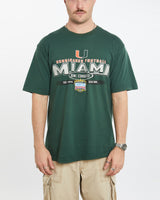 Vintage NCAA Miami Hurricanes Tee <br>L