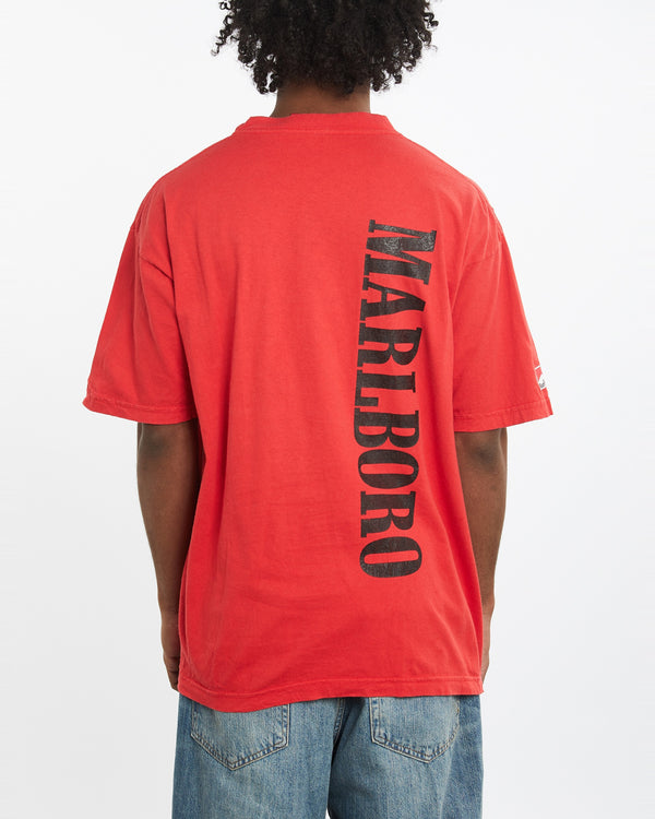 Vintage 90s Marlboro Cigarettes Staff Tee <br>L