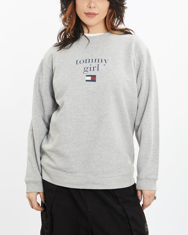 Vintage Tommy Hilfiger 'Tommy Girl' Sweatshirt <br>M , The Real Deal , newtown, sydney, australia, thrift store, opshop, preloved, secondhand, sustainable, retro, antique, 70s, 80s, 90s, 2000s, 00s, fashion, clothing, streetwear, trendy, garment, style, boutique, store, shop, archive, sale, cheap, best, top