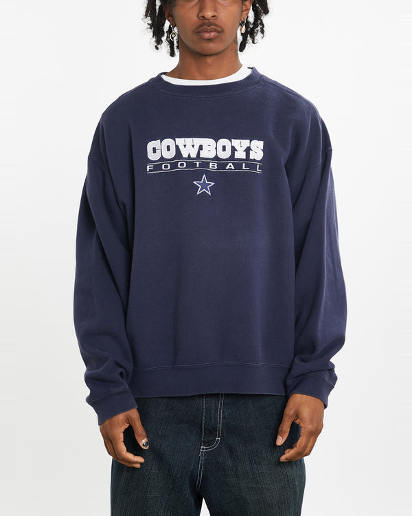 Vintage NFL Dallas Cowboys Sweatshirt <br>XL , The Real Deal , newtown, sydney, australia, thrift store, opshop, preloved, secondhand, sustainable, retro, antique, 70s, 80s, 90s, 2000s, 00s, fashion, clothing, streetwear, trendy, garment, style, boutique, store, shop, archive, sale, cheap, best, top