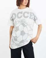 Vintage 90s Soccer Tee <br>L