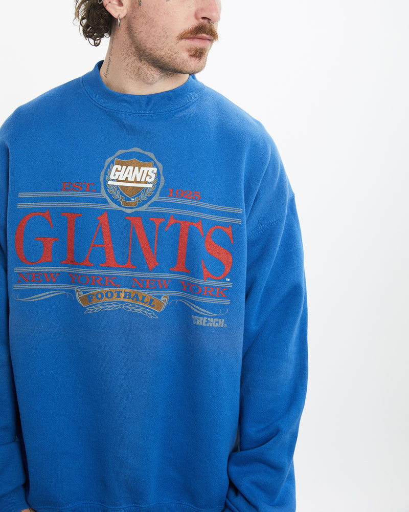 Vintage 90s NFL New York Giants Sweatshirt <br>L , The Real Deal , newtown, sydney, australia, thrift store, opshop, preloved, secondhand, sustainable, retro, antique, 70s, 80s, 90s, 2000s, 00s, fashion, clothing, streetwear, trendy, garment, style, boutique, store, shop, archive, sale, cheap, best, top