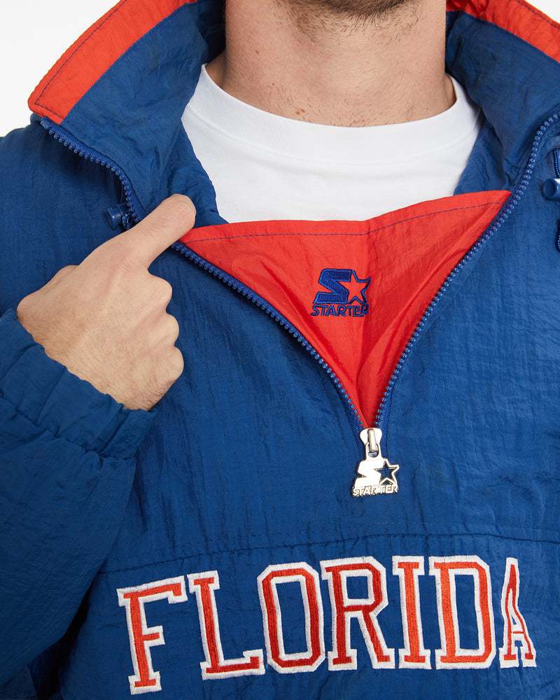 Vintage 90s Starter NCAA Florida Gators Jacket <br>L , The Real Deal , newtown, sydney, australia, thrift store, opshop, preloved, secondhand, sustainable, retro, antique, 70s, 80s, 90s, 2000s, 00s, fashion, clothing, streetwear, trendy, garment, style, boutique, store, shop, archive, sale, cheap, best, top