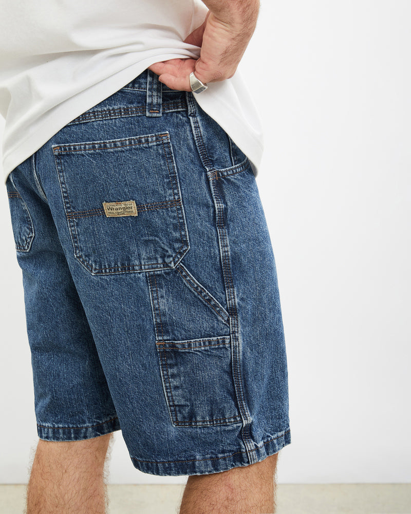 Vintage Wrangler Denim Carpenter Shorts <br>33"