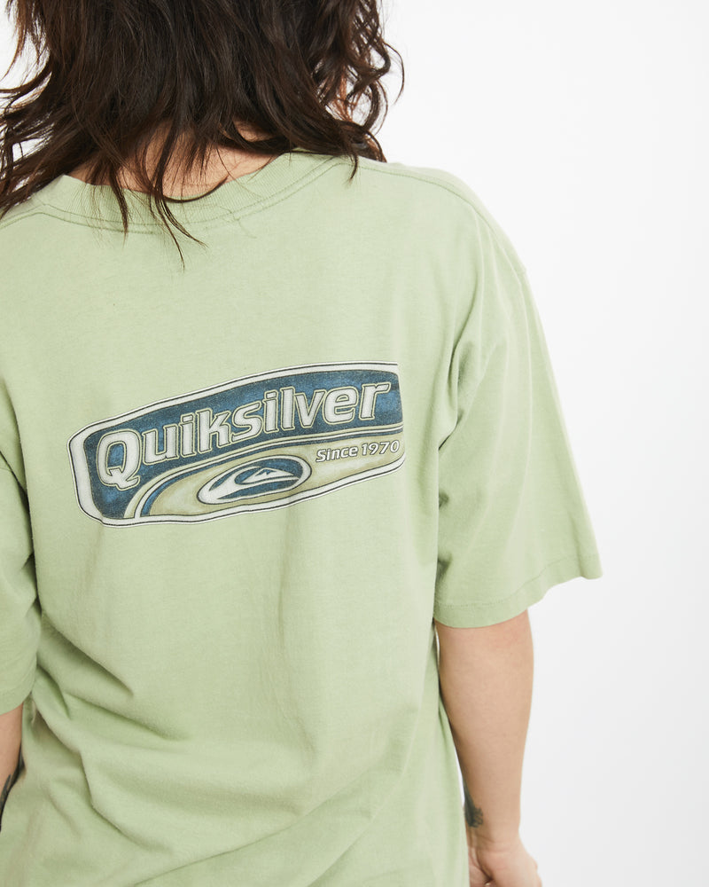 Vintage Quiksilver Tee <br>L , The Real Deal , newtown, sydney, australia, thrift store, opshop, preloved, secondhand, sustainable, retro, antique, 70s, 80s, 90s, 2000s, 00s, fashion, clothing, streetwear, trendy, garment, style, boutique, store, shop, archive, sale, cheap, best, top