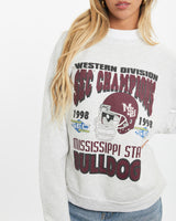 Vintage 1998 Mississippi State Bulldogs Sweatshirt <br>XS