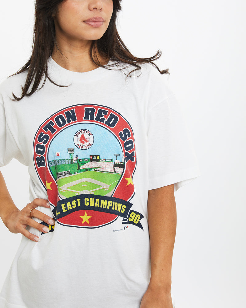 Vintage 1990 MLB Boston Red Sox Tee <br>XS