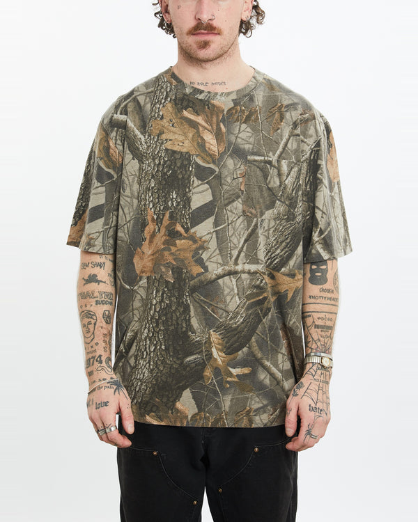 Vintage Realtree Camo Tee <br>L