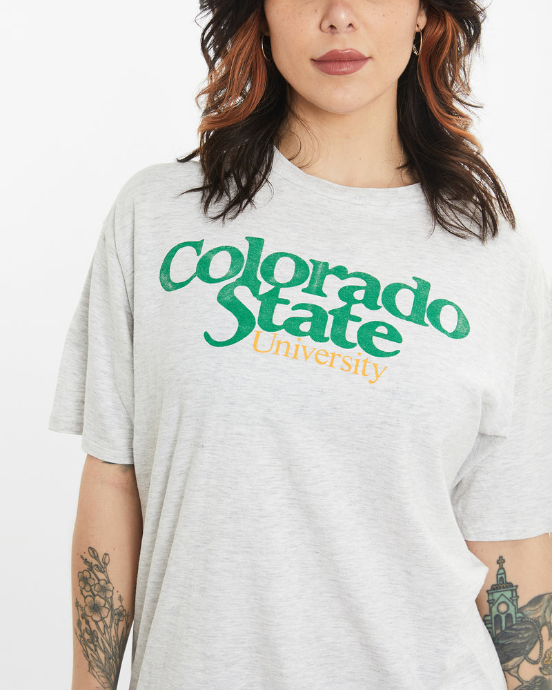 Vintage 90s Vintage 90s Colorado State University Tee <br>L , The Real Deal , newtown, sydney, australia, thrift store, opshop, preloved, secondhand, sustainable, retro, antique, 70s, 80s, 90s, 2000s, 00s, fashion, clothing, streetwear, trendy, garment, style, boutique, store, shop, archive, sale, cheap, best, top