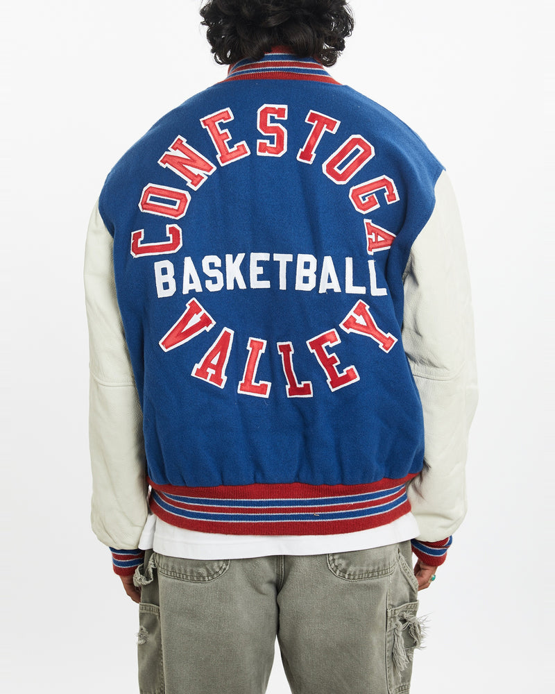 Vintage Conestoga Valley Basketball Varsity Jacket <br>L , The Real Deal , newtown, sydney, australia, thrift store, opshop, preloved, secondhand, sustainable, retro, antique, 70s, 80s, 90s, 2000s, 00s, fashion, clothing, streetwear, trendy, garment, style, boutique, store, shop, archive, sale, cheap, best, top