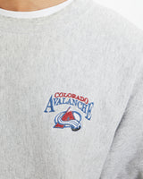 Vintage 90s NHL Colorado Avalanche Sweatshirt <br>M , The Real Deal , newtown, sydney, australia, thrift store, opshop, preloved, secondhand, sustainable, retro, antique, 70s, 80s, 90s, 2000s, 00s, fashion, clothing, streetwear, trendy, garment, style, boutique, store, shop, archive, sale, cheap, best, top