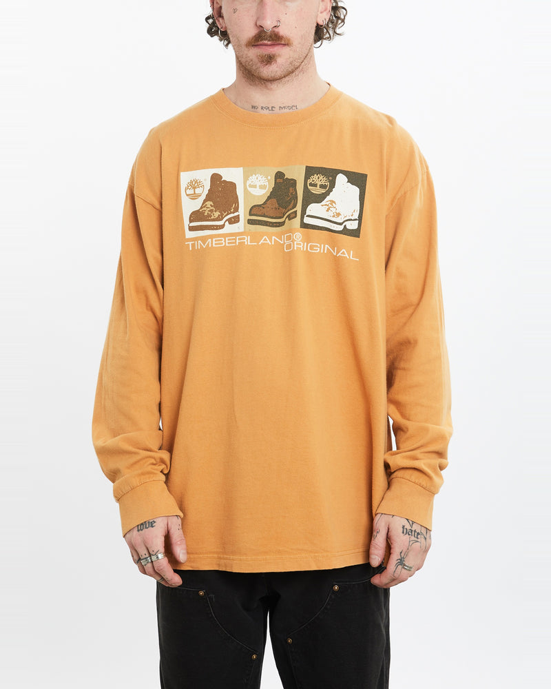 Vintage 90s Timberland Long Sleeve Tee <br>L