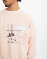 Vintage 1991 Seagull Wildlife Sweatshirt <br>M