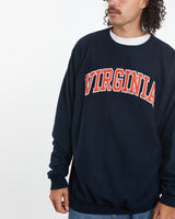 Vintage University of Virginia Sweatshirt <br>XXL , The Real Deal , newtown, sydney, australia, thrift store, opshop, preloved, secondhand, sustainable, retro, antique, 70s, 80s, 90s, 2000s, 00s, fashion, clothing, streetwear, trendy, garment, style, boutique, store, shop, archive, sale, cheap, best, top