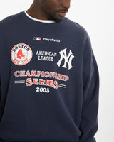 Vintage MLB Yankees vs Red Sox Sweatshirt <br>L