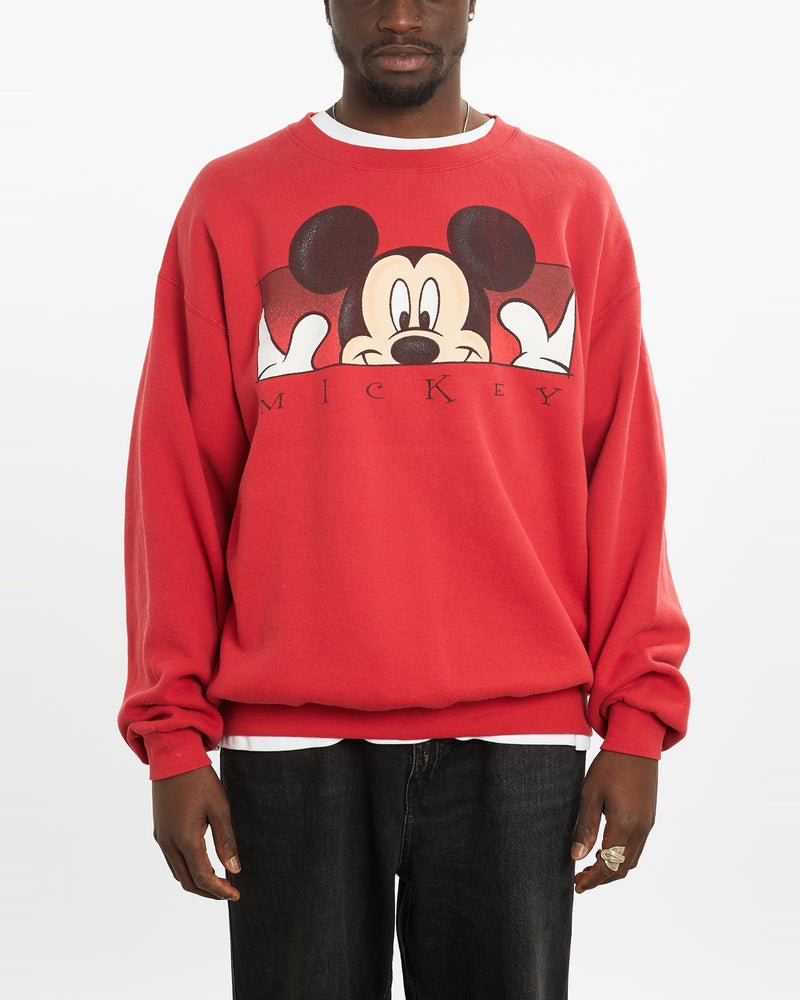 Vintage 90s Disney Mickey Mouse Sweatshirt <br>XL