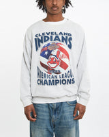 Vintage 1995 MLB Cleveland Indians Sweatshirt <br>L