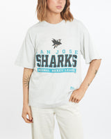 Vintage 90s NHL San Jose Sharks Tee <br>M