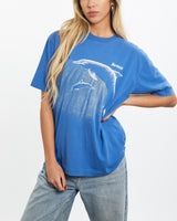 Vintage 80s Wildlife Dolphin Tee <br>XS