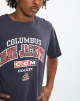 Vintage NHL Columbus Blue Jackets Tee <br>L , The Real Deal , newtown, sydney, australia, thrift store, opshop, preloved, secondhand, sustainable, retro, antique, 70s, 80s, 90s, 2000s, 00s, fashion, clothing, streetwear, trendy, garment, style, boutique, store, shop, archive, sale, cheap, best, top