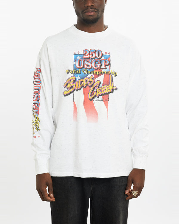 Vintage 1994 World Championship Motocross Long Sleeve Tee <br>L