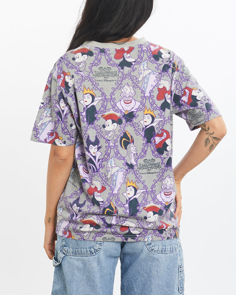 Disney Tokyo Resort 'Halloween' Cartoon Tee  <br>XS