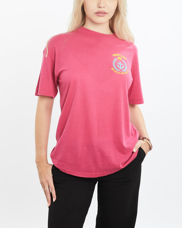 Vintage 80s Yacht Club Myrtle Beach, S.C Tee <br>XS