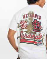 Vintage 1992 MLB St. Louis Cardinals Tee <br>L , The Real Deal , newtown, sydney, australia, thrift store, opshop, preloved, secondhand, sustainable, retro, antique, 70s, 80s, 90s, 2000s, 00s, fashion, clothing, streetwear, trendy, garment, style, boutique, store, shop, archive, sale, cheap, best, top