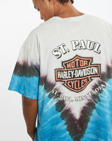 Vintage 1991 Harley Davidson Tie Dye Tee <br>XL