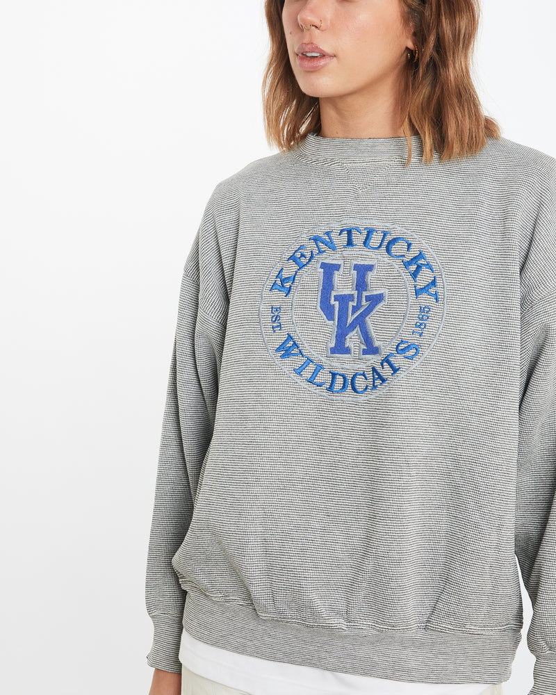 Vintage 90s NCAA University of Kentucky Wildcats Sweatshirt <br>M , The Real Deal , newtown, sydney, australia, thrift store, opshop, preloved, secondhand, sustainable, retro, antique, 70s, 80s, 90s, 2000s, 00s, fashion, clothing, streetwear, trendy, garment, style, boutique, store, shop, archive, sale, cheap, best, top