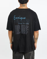 Vintage Enrique Iglesias 2002 Tour Music Tee <br>XL , The Real Deal , newtown, sydney, australia, thrift store, opshop, preloved, secondhand, sustainable, retro, antique, 70s, 80s, 90s, 2000s, 00s, fashion, clothing, streetwear, trendy, garment, style, boutique, store, shop, archive, sale, cheap, best, top