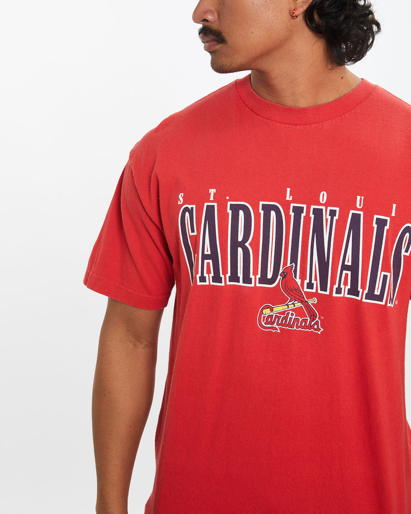 Vintage 1998 MLB St. Louis Cardinals Tee <br>M , The Real Deal , newtown, sydney, australia, thrift store, opshop, preloved, secondhand, sustainable, retro, antique, 70s, 80s, 90s, 2000s, 00s, fashion, clothing, streetwear, trendy, garment, style, boutique, store, shop, archive, sale, cheap, best, top