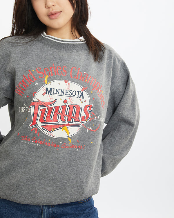 Vintage 1991 MLB Minnesota Twins Sweatshirt <br>S